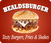 The Healdsburger - Havin'n a good ole time - Come and visit us next time you're in Healdsburg CA for some tasty burgers, fries, and shakes
